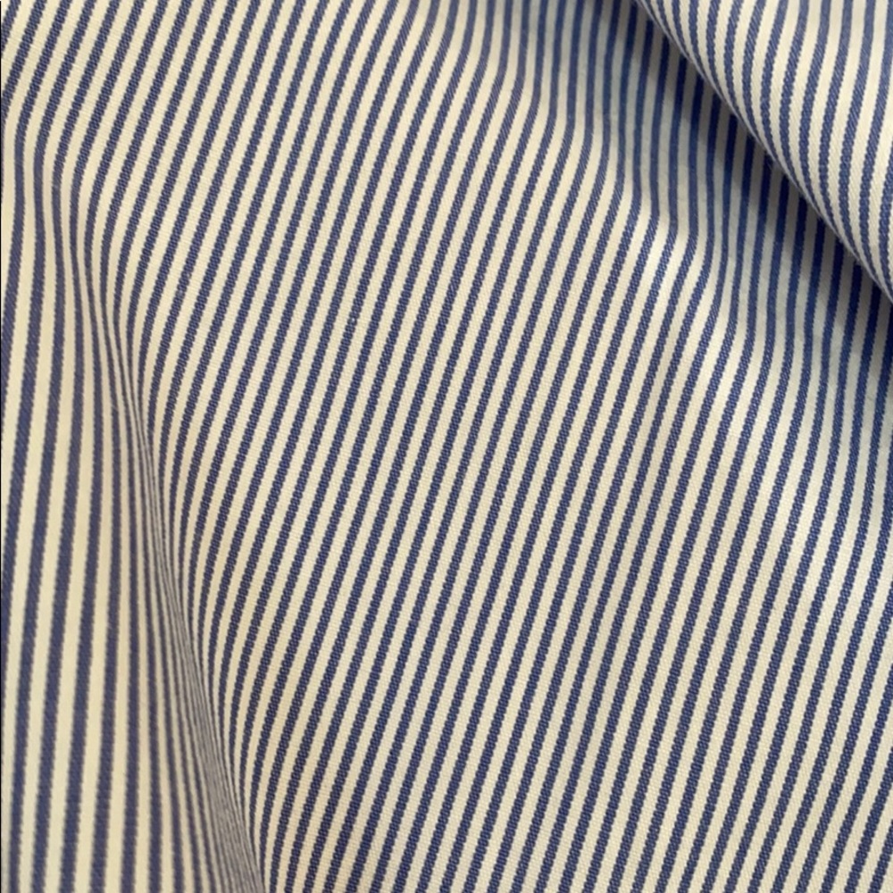 Ralph Lauren blue/white striped button down - Picture 7 of 7